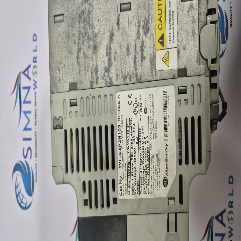 Allen Bradley 22F-A4P2N103 Series A PowerFlex 4M AC Drive 0.75 kW 240V VFD thumbnail 8
